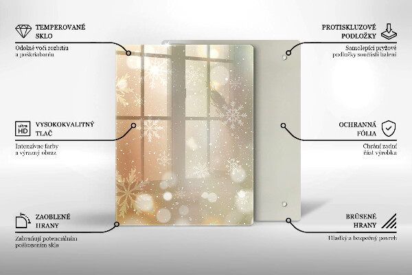 Protetor de placa de indução Flocos de neve