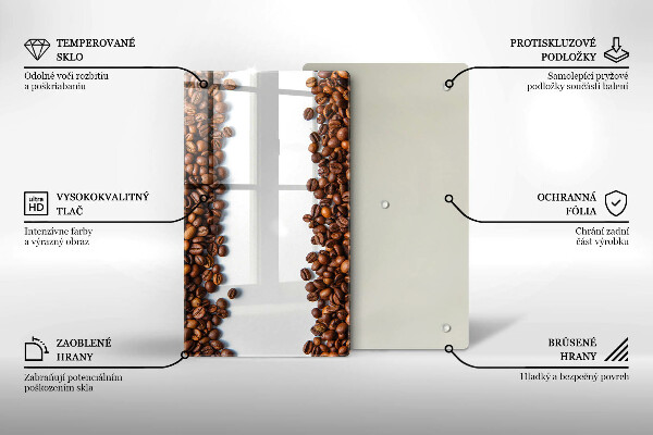 Protetor de placa de indução Grãos de café