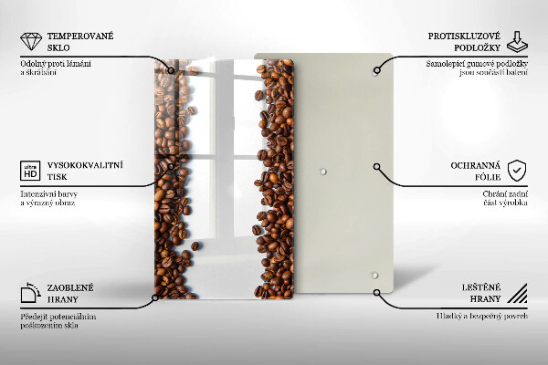 Protetor de placa de indução Grãos de café