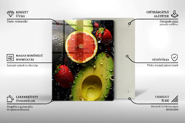 Protetor de placa de indução Frutas e vegetais