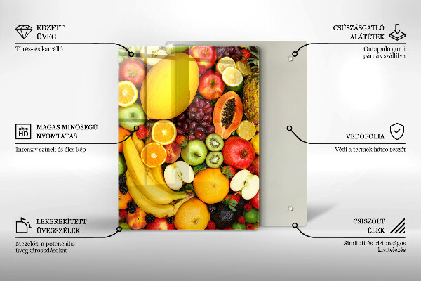 Protetor de bancada Coleta de frutas