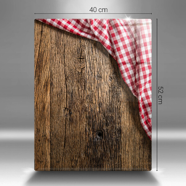 Protetor de placa de indução Mesa de madeira