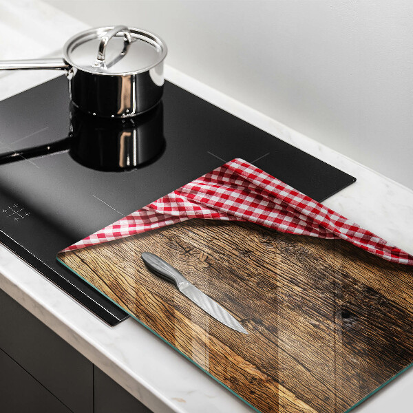 Protetor de placa de indução Mesa de madeira