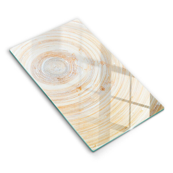 Proteção para placa de indução Textura de madeira