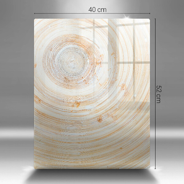 Proteção para placa de indução Textura de madeira