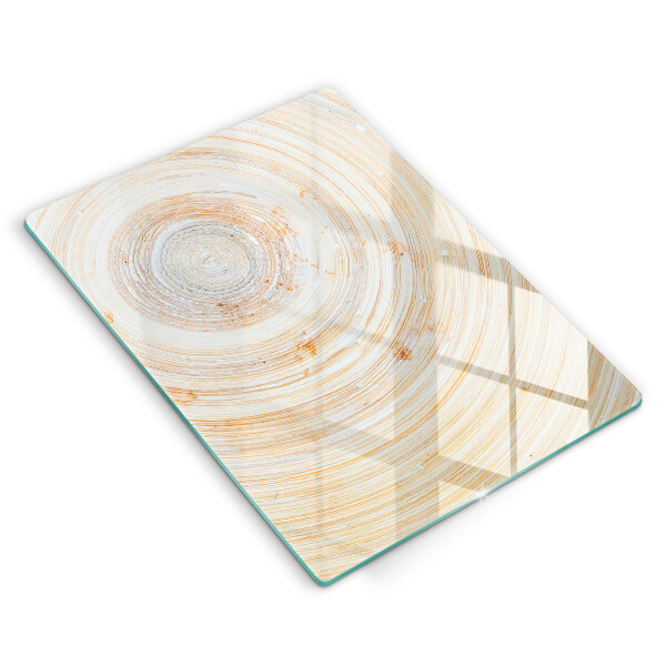 Proteção para placa de indução Textura de madeira