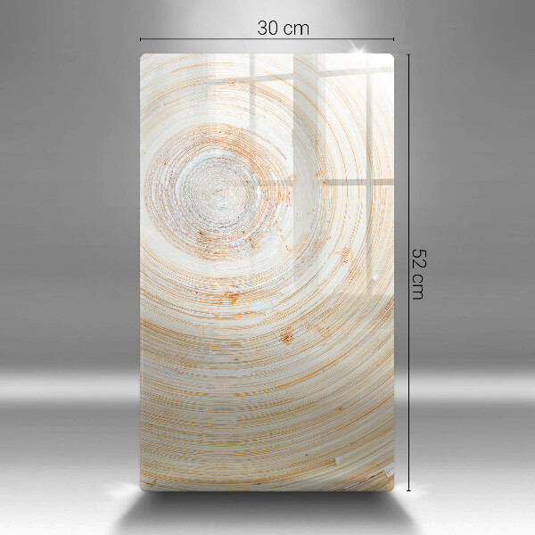 Proteção para placa de indução Textura de madeira