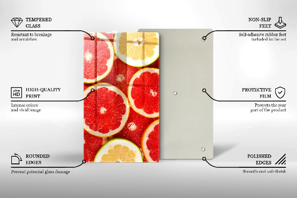 Protetor de placa de indução Fatias de toranja