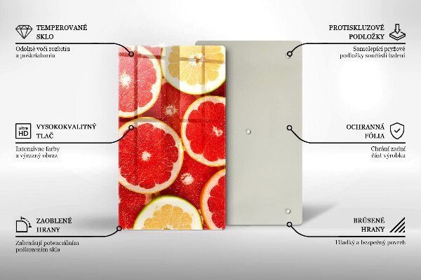 Protetor de placa de indução Fatias de toranja