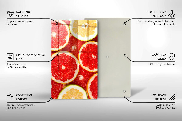 Protetor de placa de indução Fatias de toranja