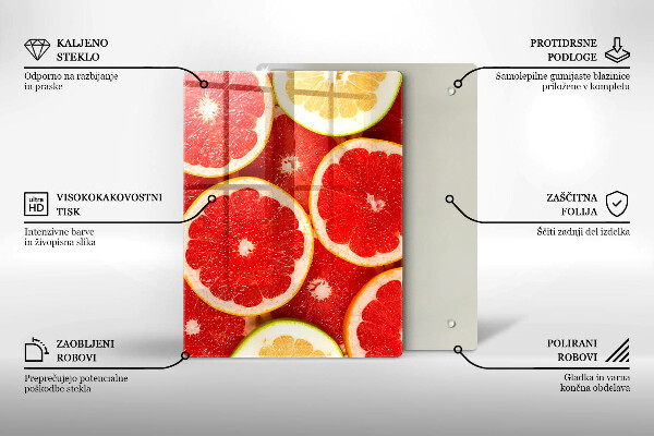 Protetor de placa de indução Fatias de toranja