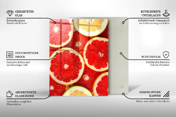 Protetor de placa de indução Fatias de toranja