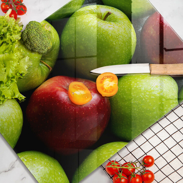 Protetor de bancada Maçãs suculentas