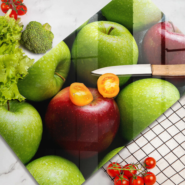 Protetor de bancada Maçãs suculentas