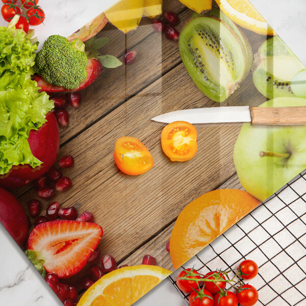 Protetor de bancada Fruta fresca