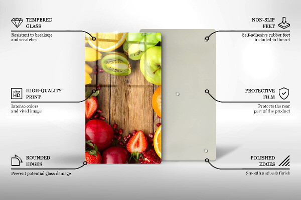 Protetor de bancada Fruta fresca