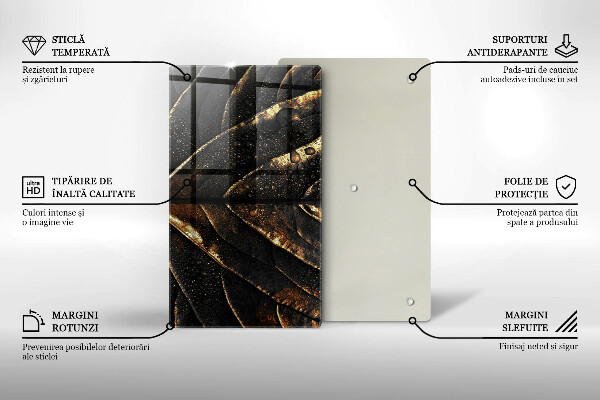 Protetor de placa de indução Folha de ouro