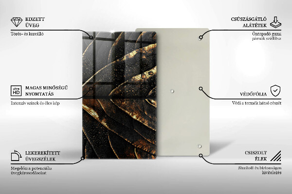 Protetor de placa de indução Folha de ouro