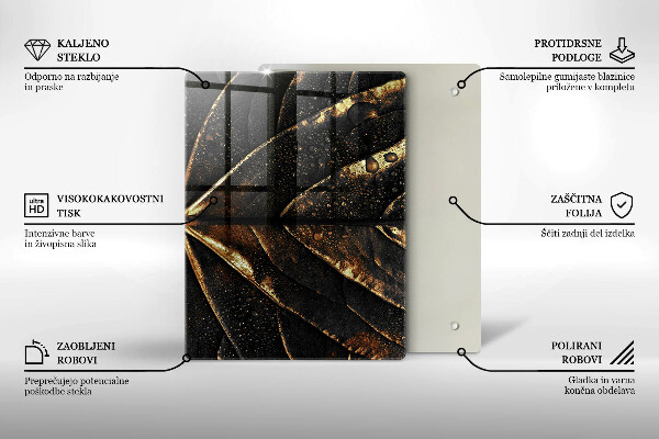 Protetor de placa de indução Folha de ouro