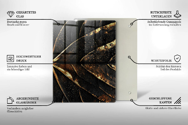 Protetor de placa de indução Folha de ouro