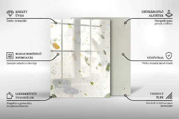 Protetor de bancada Folhas caindo