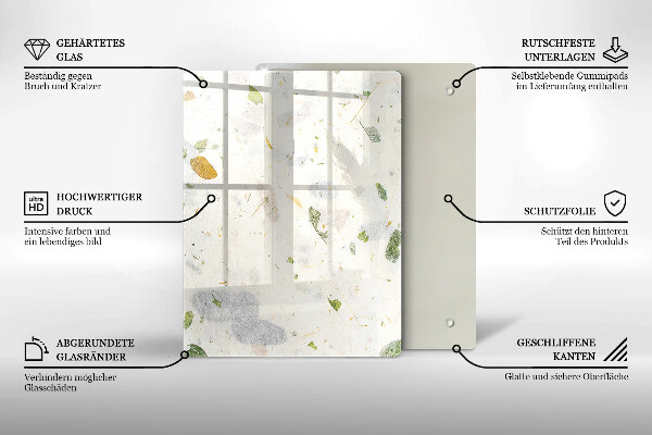 Protetor de bancada Folhas caindo