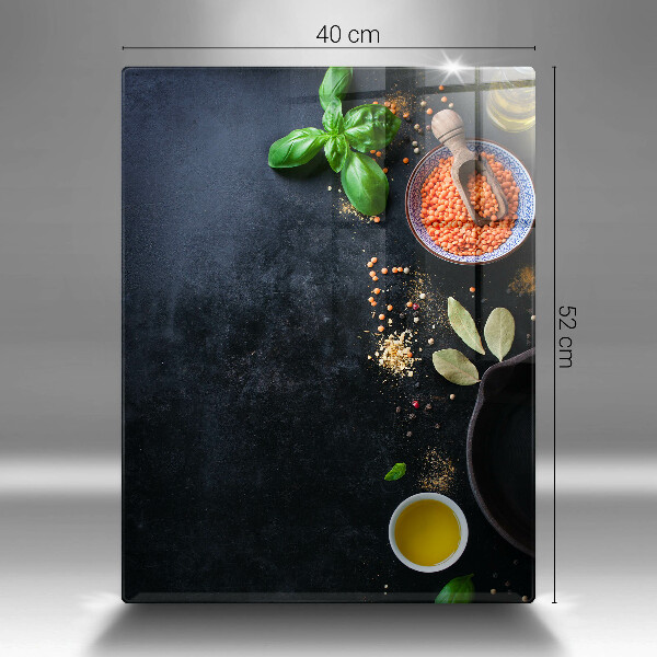 Proteção para placa de indução Tigelas de especiarias