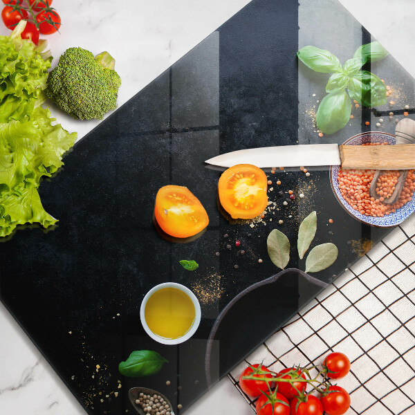 Proteção para placa de indução Tigelas de especiarias