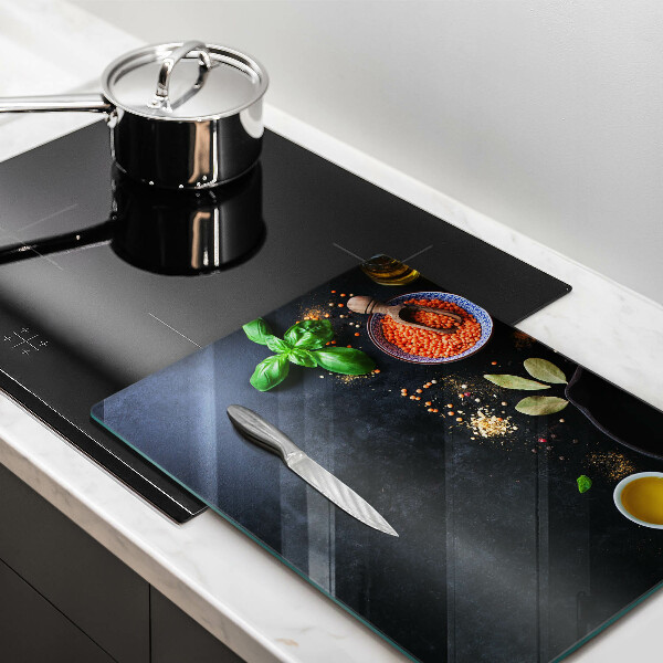 Proteção para placa de indução Tigelas de especiarias