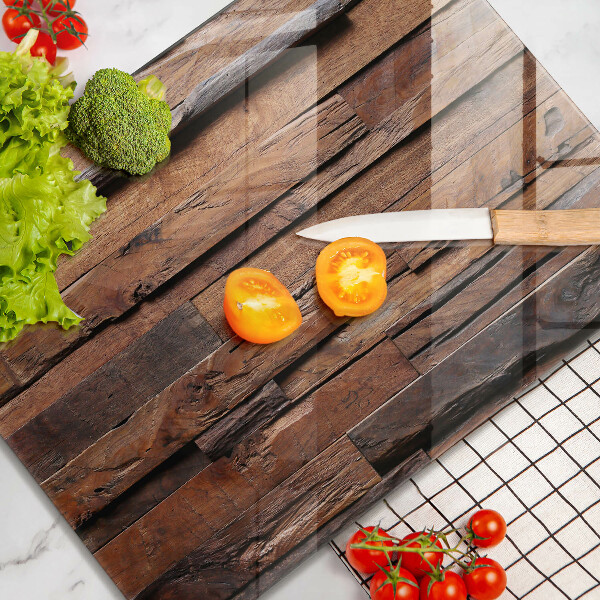 Protetor de placa de indução Tábuas de madeira decorativas