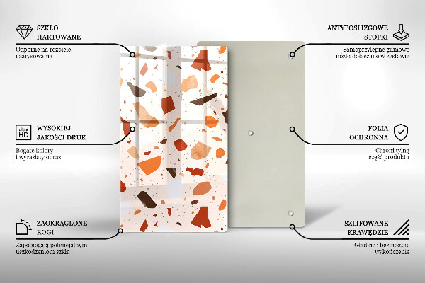 Protetor de bancada Grés decorativo