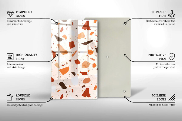 Protetor de bancada Grés decorativo