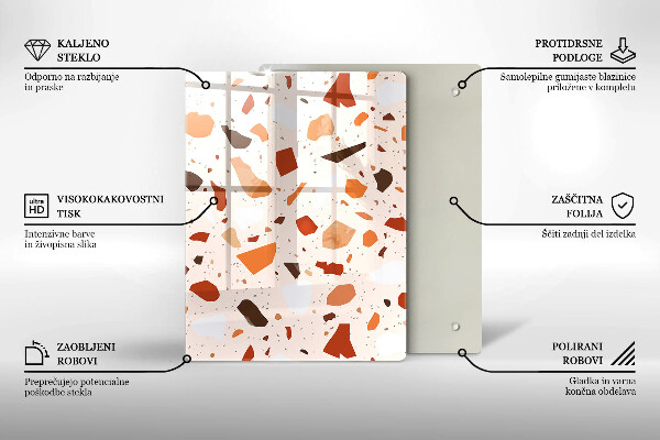 Protetor de bancada Grés decorativo