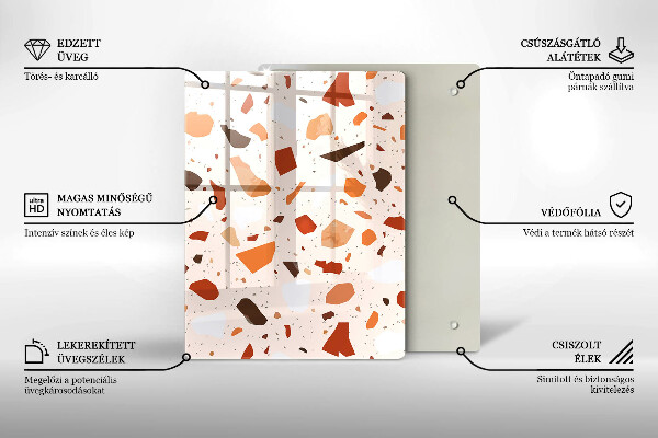 Protetor de bancada Grés decorativo