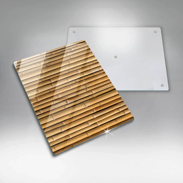 Proteção para placa de indução Bambu boho natural