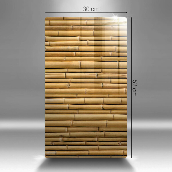 Proteção para placa de indução Bambu boho natural