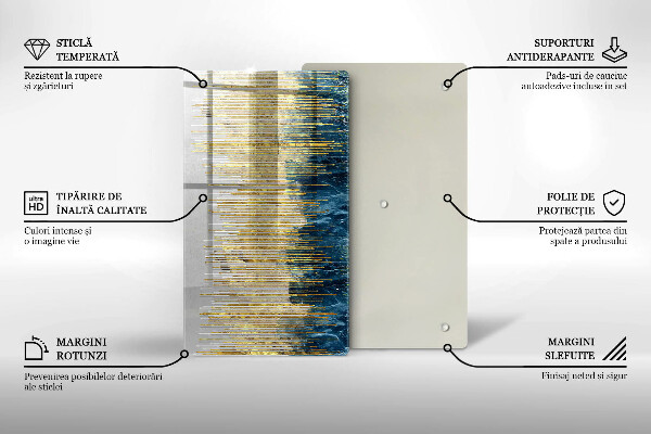 Proteção para placa de indução Abstração do designer