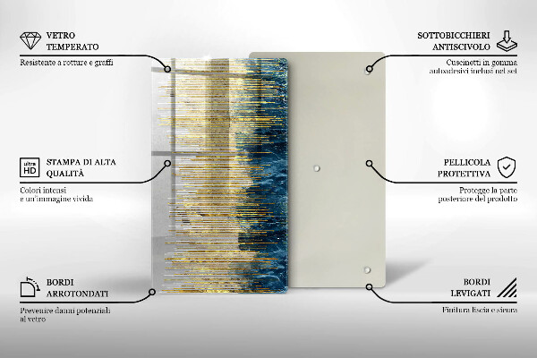 Proteção para placa de indução Abstração do designer