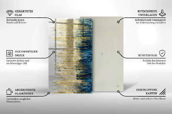 Proteção para placa de indução Abstração do designer
