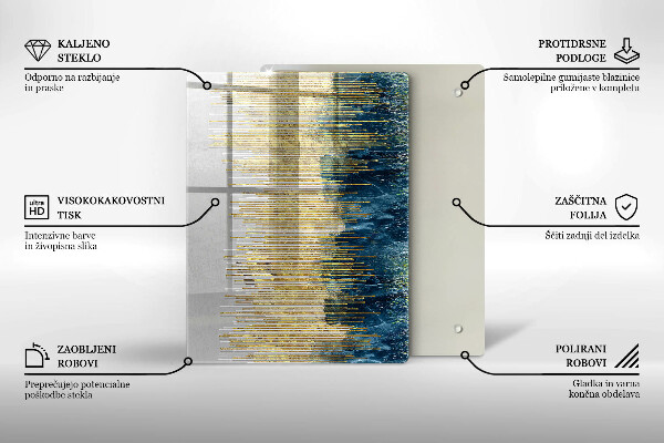 Proteção para placa de indução Abstração do designer