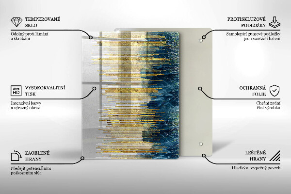 Proteção para placa de indução Abstração do designer
