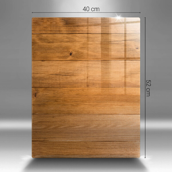 Proteção para placa de indução Tábuas de madeira