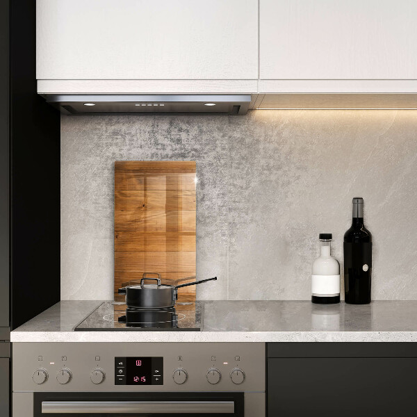 Proteção para placa de indução Tábuas de madeira