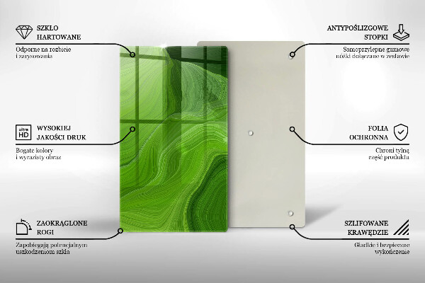 Protetor de bancada Textura abstrata