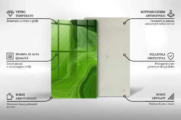 Protetor de bancada Textura abstrata