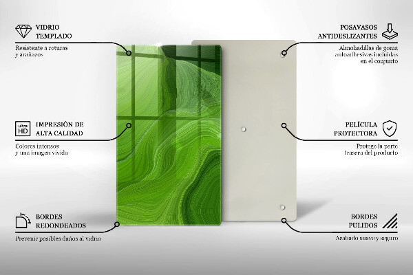 Protetor de bancada Textura abstrata