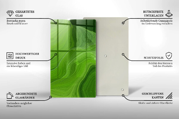 Protetor de bancada Textura abstrata