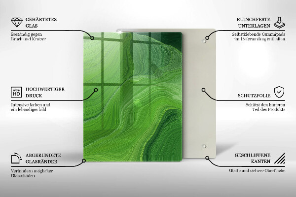 Protetor de bancada Textura abstrata