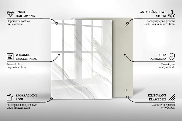 Protetor de placa de indução Mármore delicado