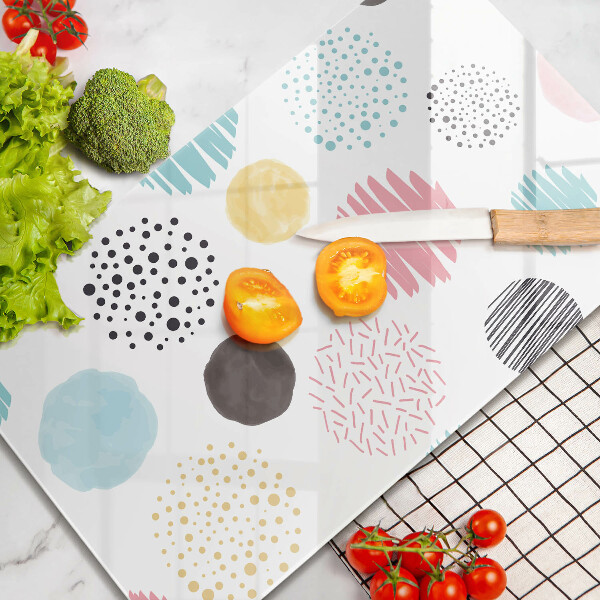 Proteção para placa de indução Formas pintadas